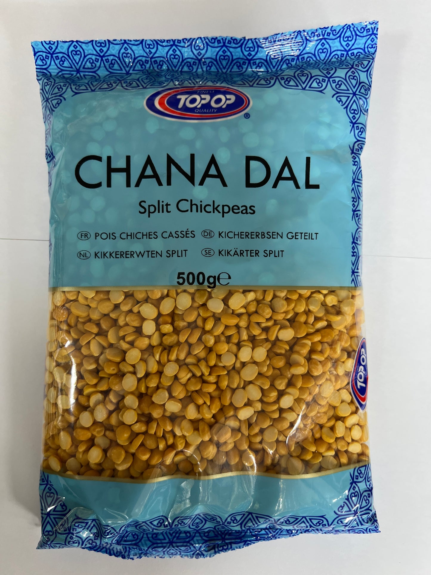 Topop Chana Dal (Split Chickpeas) 500G