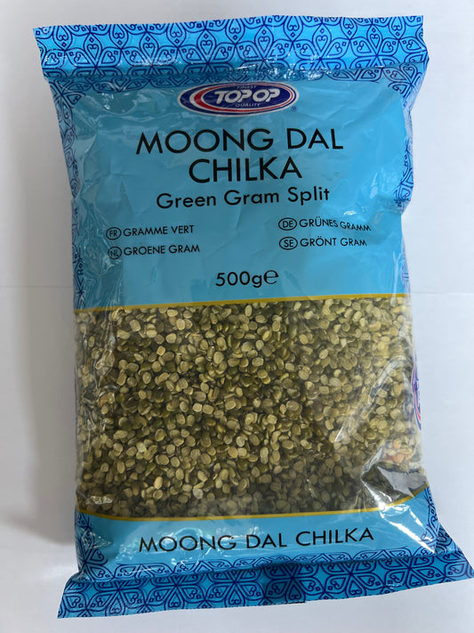 Topop Moong Dal Chilka (Green Gram Split) 500G