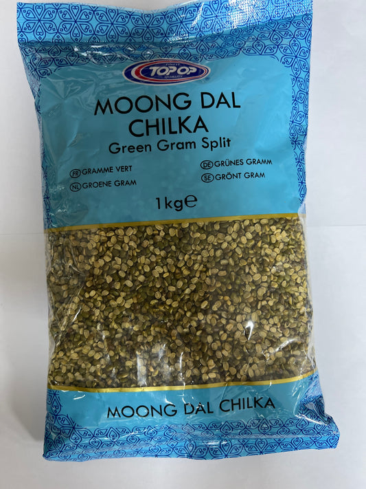 Topop Moong Dal Chilka (Green Gram Split)1KG