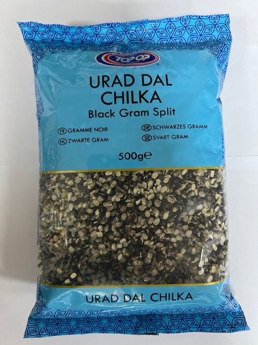Topop Urad Dal Chilka (Black Gram Split) 500G