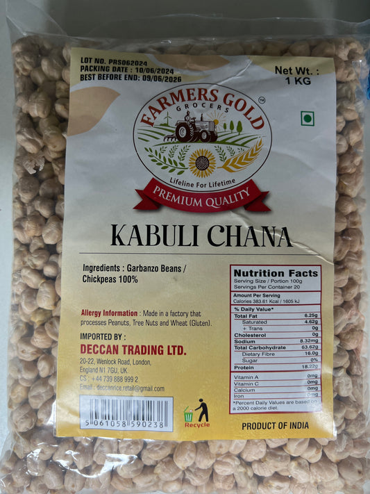 Farmers Gold Kabuli Chana 1KG