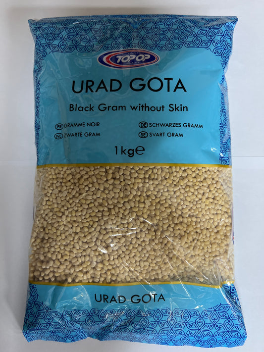 Topop Urad Gota (Black Gram without Skin) 1KG