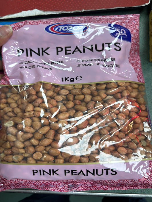 Topop Pink Skin Peanuts 1KG